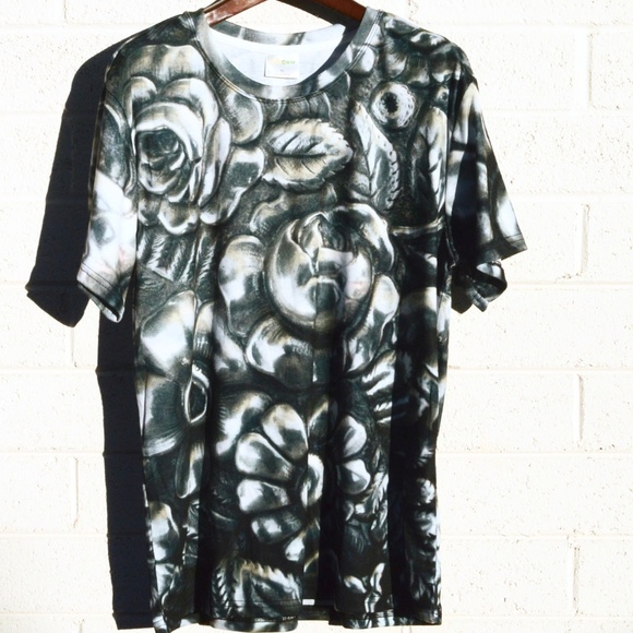 Antique Obsessions Other - Floral Tiffany Flowers Shirt Bouquet Unisex Blouse